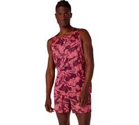 ASICS Fujitrail Running shirt - coral, wine red, Size S