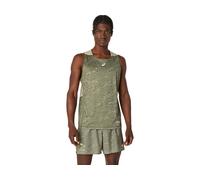 ASICS FUJITRAIL SINGLET Mantle Green/Khaki M