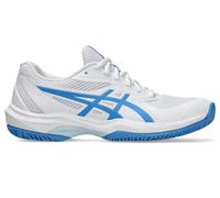 ASICS Women's Game FF Sneaker, White/Blue Coast, 3.5 UK