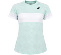 Asics Game Short Sleeve Womens Light Blue Tennis T-Shirt 2042A301_409