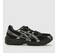 ASICS GEL-1130 Trainers in Black & Silver UK 12 (EU 48)