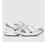 ASICS GEL-1130 Trainers in White & Silver UK 8 (EU 42½)