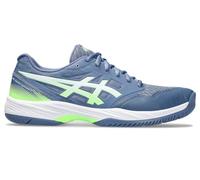 ASICS Gel-Court Hunter 3 Indoor Sports Shoes - SS23, Blue Denim Bright Lime Green, 12 UK