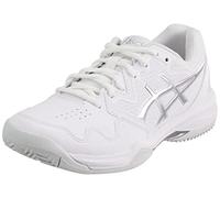 ASICS Gel-Dedicate 7 Women's Tennis Shoes, White Pure Silver, 10 UK