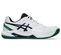 ASICS Men's Gel-Dedicate 8 Clay Sneaker, White Midnight, 7.5 UK