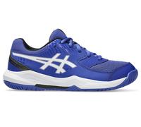 ASICS Boys Gel-Dedicate 8 Gs Sneaker, Dark Cobalt White, 3.5 UK