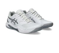 Women's Multicourt Tennis Shoes Gel Dedicate 8 - White/silver