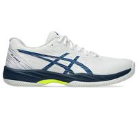 Asics Men's Gel-Game 9 Clay/OC Sneaker, White Mako Blue, 12 UK