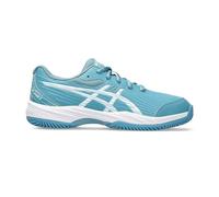 ASICS Gel-Game 9 GS Clay/OC Sneaker, Grey Blue White, 1.5 UK