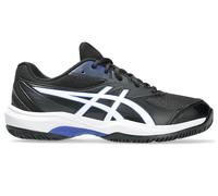 ASICS Boys Gel-Game 10 Gs Sneaker, Black White, 4 UK