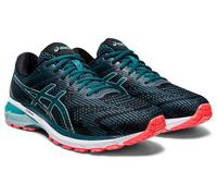 Asics Gel GT-2000 8 Black /Magnetic Blue Mesh Running Shoes Trainers UK 16 EU 53