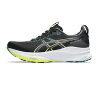 ASICS Men's Gel-Kayano 32 Sneaker, Black Jasper Green, 9 UK