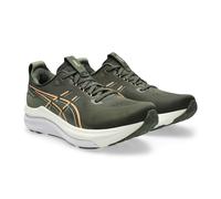 Asics Gel-Kayano 33 Men's Running Shoes | UK 11.5 in Vintage Khaki/Bright Sunstone