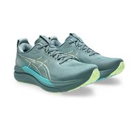 Asics Gel-Kayano 33 Men's Running Shoes | UK 9.5 in Foggy Teal/Illuminate Yellow