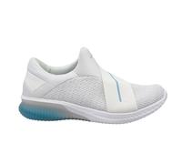 Asics Gel-Kenun Knit Mens Grey Trainers - White Textile - Size UK 5