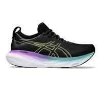 Asics Gel Nimbus 25 Womens Running Shoes Black Cushioned Comfort Sports Trainers