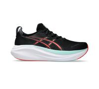 ASICS Gel-Nimbus 27 Neutral Running Shoe Men - Black, Coral, Size 9.5