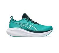 ASICS Gel-Nimbus 27 Neutral Running Shoe Men - Blue, Olive, Size 10.5