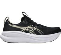 Asics Gel Nimbus 28 WIDE FIT Mens Running Shoes Black Cushioned Carbon Trainers