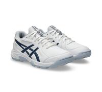 Asics Gel-Peake 3 GS Junior Hockey Shoes | UK J1 in White/Independance Blue
