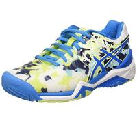 ASICS Gel-Resolution 7 L.e.Melbourne Women's Trainers, White White Diva Blue Pistachio, 39