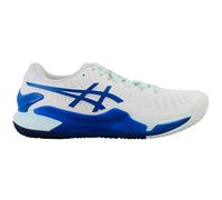 Asics Gel-Resolution 9 Clay Womens White Tennis Shoes - Size UK 6.5