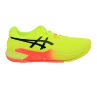 ASICS mens Gel-resolution 9 Paris Tennis Shoes, Safety Yellow/Black, 6 UK