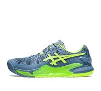 ASICS Gel Resolution 9 'Steel Blue Hazard Green' 1041A330-400 8.5