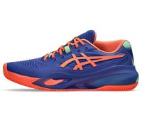 ASICS Mens Gel-Resolution X Padel Sneaker, Dark Cobalt Vivid Coral, 6.5 UK