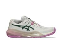 Asics Gel-Resolution X Women's Padel Shoes | UK 4 in Soft Oat/Jewel Green