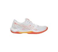 ASICS Women's Gel-Rocket 12 Sneaker, White/Vivid Coral, 5.5 UK