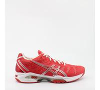 Asics Gel Solution Speed 2 Red Synthetic Womens Lace Up Trainers E450Y 2393 - Size UK 6