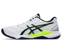 Asics Men's Gel-Tactic 12 Sneaker, White Blue Expanse, 9 UK