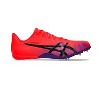 ASICS Hypersprint 8 Spike shoes Unisex-red, black, Size 7.5