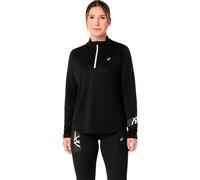 ASICS Icon 1/2 Zip Running shirt - black, Size M