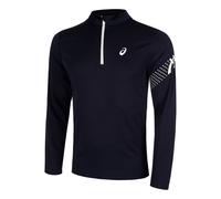 ASICS Icon 1/2 Zip Running Shirt Men - Dark Blue, Size L