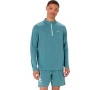 ASICS Icon 1/2 Zip Running shirt Men - turquoise, Size M