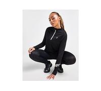 Asics Icon Half Zip Long Sleeve T-shirt Black S Women