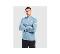 ASICS Icon 1/4 Zip Top - Blue - Mens XL