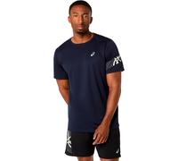 ASICS Icon Running shirt Men - dark blue, beige, Size XXL