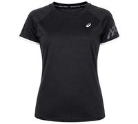 Asics Icon Short Sleeve Crew Neck Womens Black T-Shirt 2012C741_001