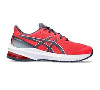 ASICS Kids' GT-1000 12 Grade School Running Shoes, Diva Pink/Tarmac, 4 Big Kid