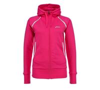 Asics Knit Womens Pink Track Jacket Cotton - Size X-Small