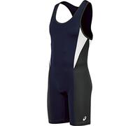 ASICS Legit Wrestling Singlet, Navy/Black, Large