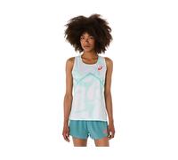 ASICS LIGHT KNIT GRAPHIC SINGLET Soothing Sea L