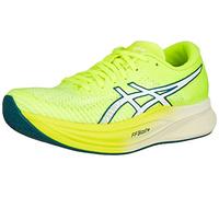 ASICS Magic Speed 2 Scarpa Running da Pista per Donna, Safety Yellow White, 6 UK