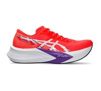 ASICS Men's Magic Speed 4 Sneaker, Flash Red White, 9.5 UK
