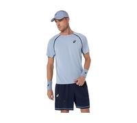ASICS MATCH SS TOP Grey Blue XL