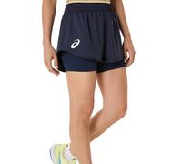 Asics Match Womens Navy Tennis Shorts - Size Small