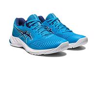 ASICS Men Netburner Ballistic Ff 2 Sneaker, Island Blue Indigo Blue, 12 UK
